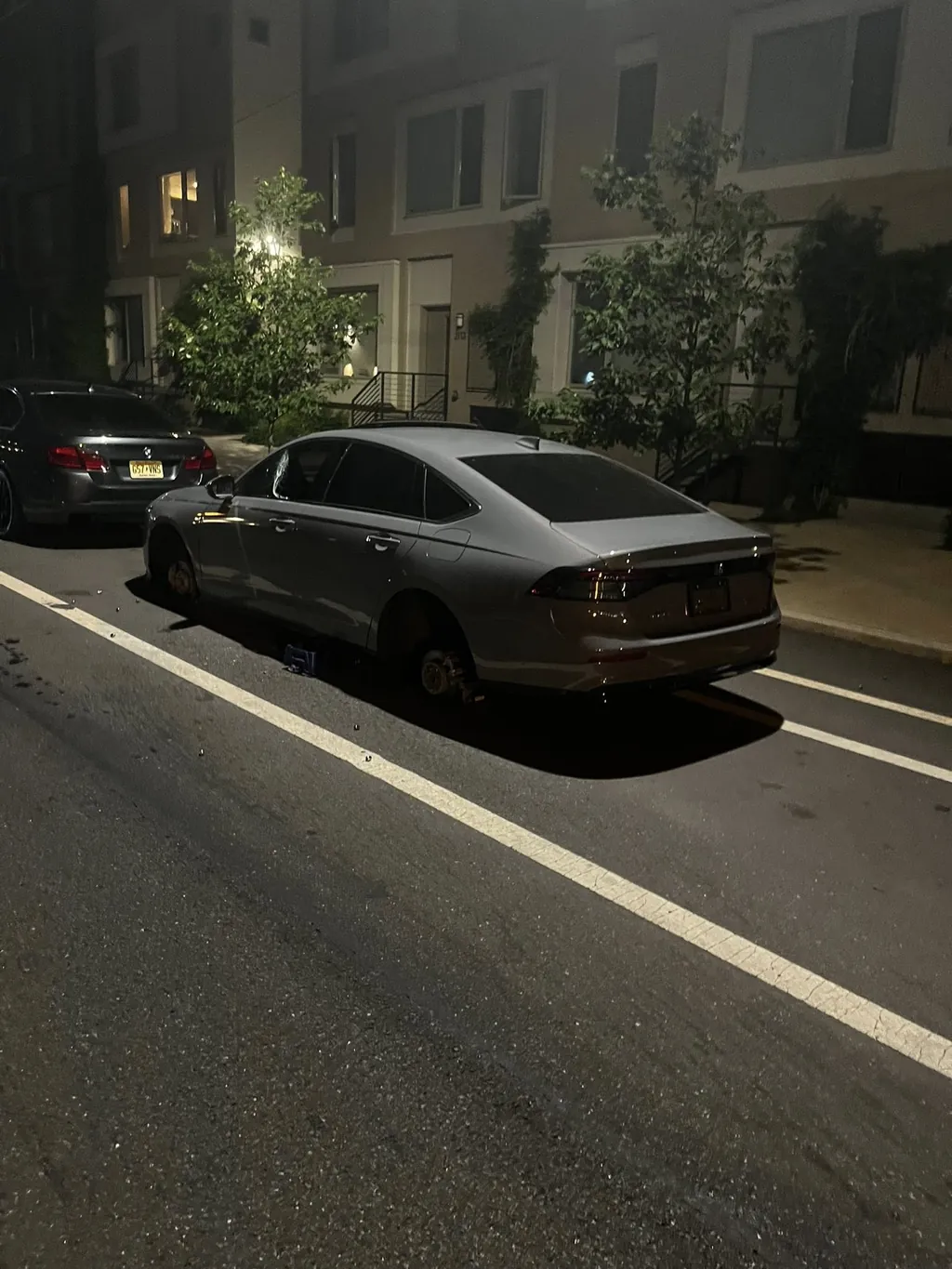 Stolen wheels